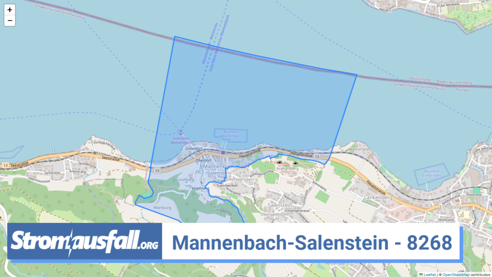 stromausfall ch ortschaft mannenbach salenstein 8268