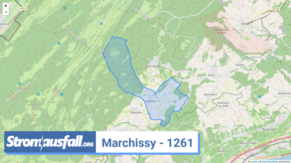 stromausfall ch ortschaft marchissy 1261