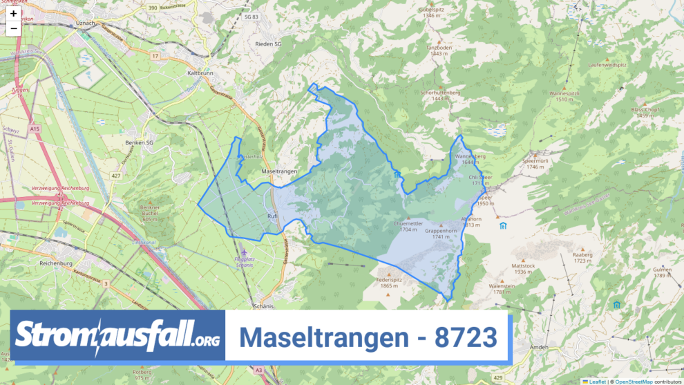 stromausfall ch ortschaft maseltrangen 8723