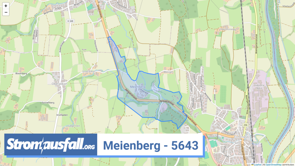 stromausfall ch ortschaft meienberg 5643