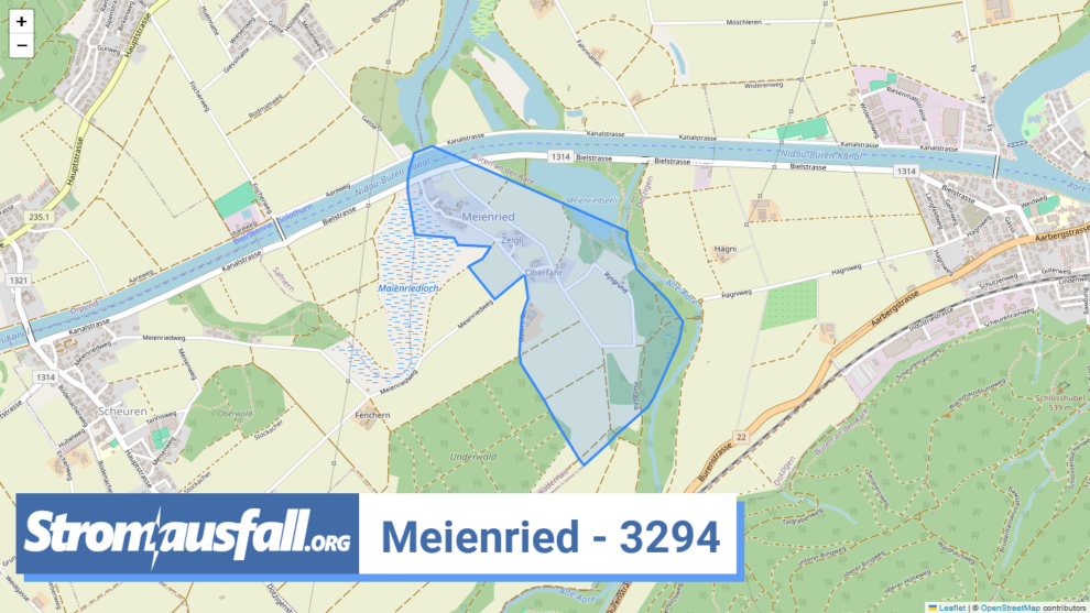 stromausfall ch ortschaft meienried 3294