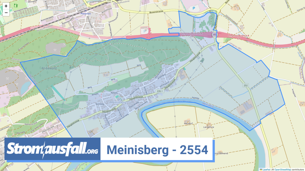 stromausfall ch ortschaft meinisberg 2554