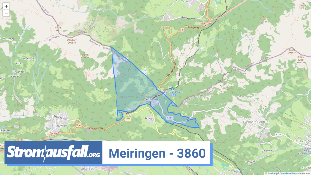 stromausfall ch ortschaft meiringen 3860