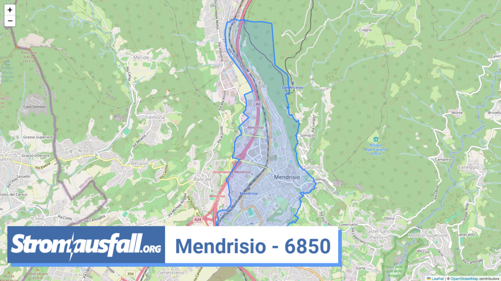 stromausfall ch ortschaft mendrisio 6850