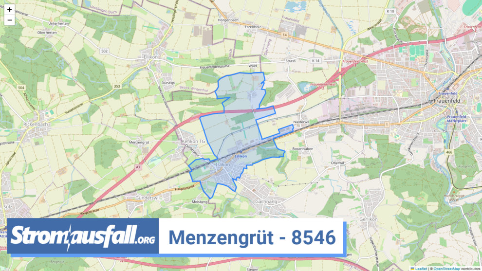 stromausfall ch ortschaft menzengruet 8546