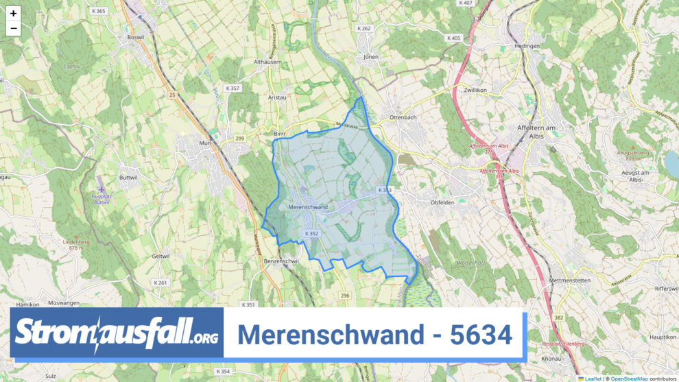 stromausfall ch ortschaft merenschwand 5634