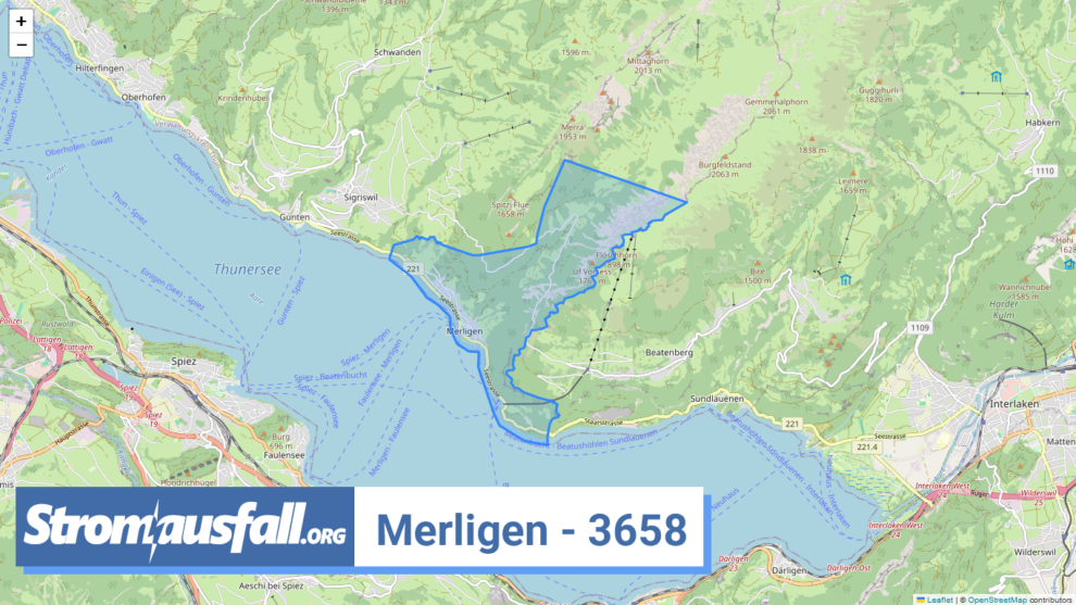 stromausfall ch ortschaft merligen 3658