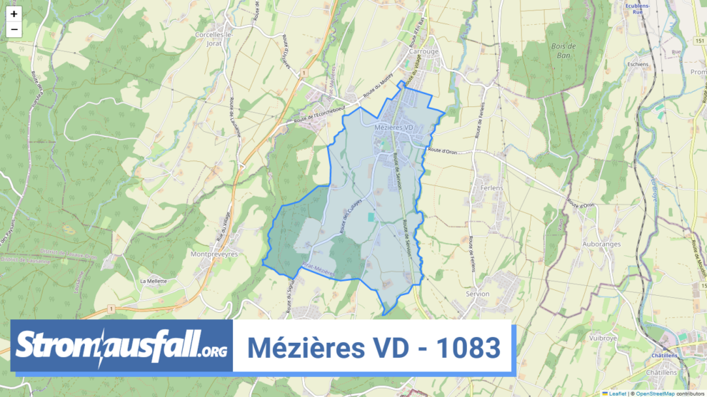 stromausfall ch ortschaft mezieres vd 1083