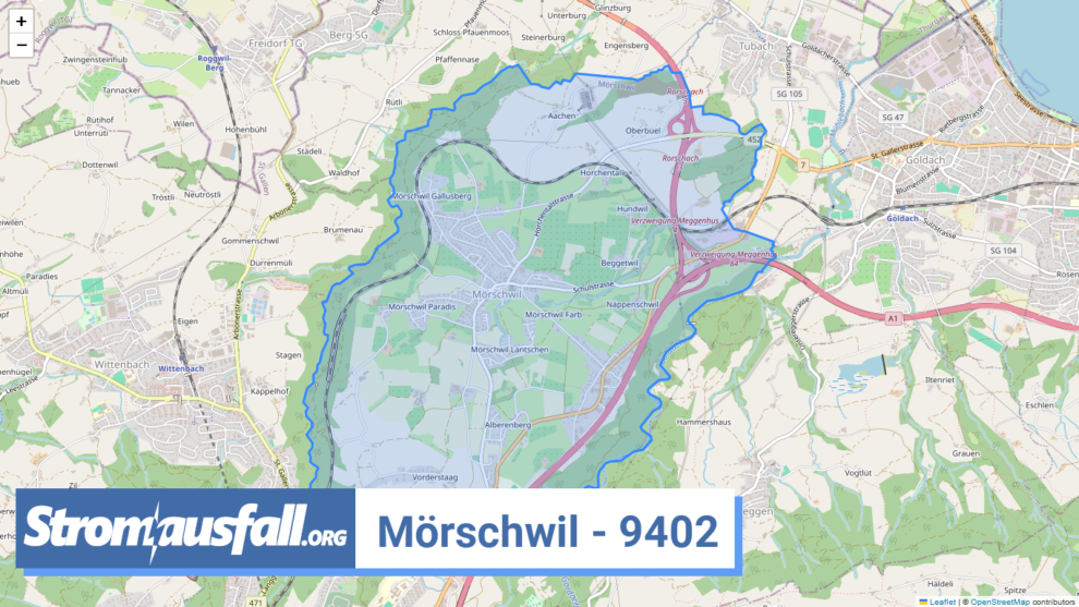 stromausfall ch ortschaft moerschwil 9402