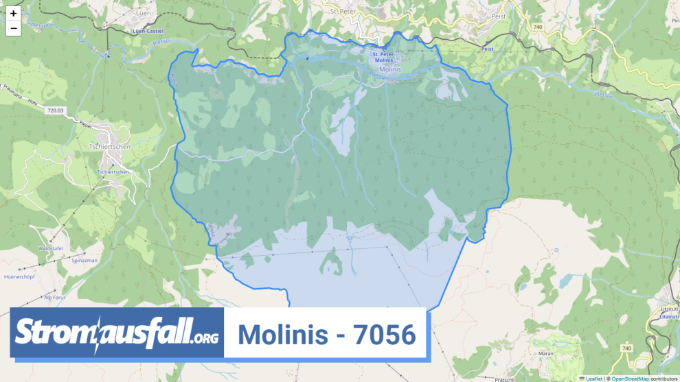 stromausfall ch ortschaft molinis 7056