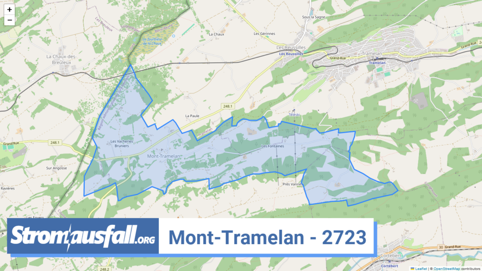 stromausfall ch ortschaft mont tramelan 2723