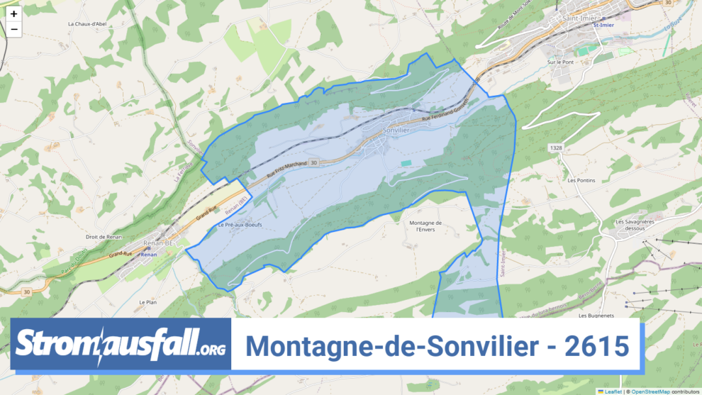 stromausfall ch ortschaft montagne de sonvilier 2615