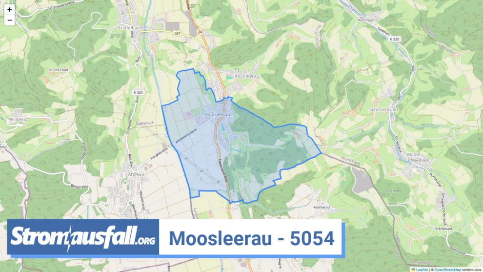 stromausfall ch ortschaft moosleerau 5054