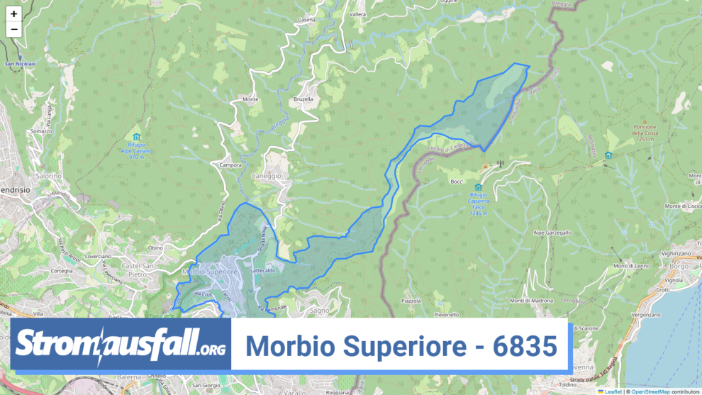 stromausfall ch ortschaft morbio superiore 6835