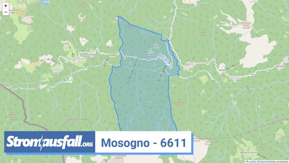 stromausfall ch ortschaft mosogno 6611