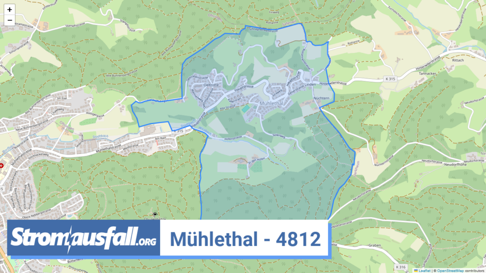 stromausfall ch ortschaft muehlethal 4812