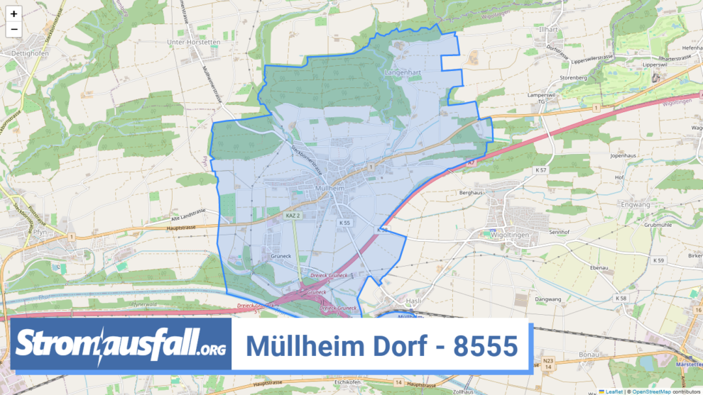 stromausfall ch ortschaft muellheim dorf 8555