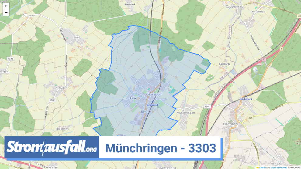 stromausfall ch ortschaft muenchringen 3303