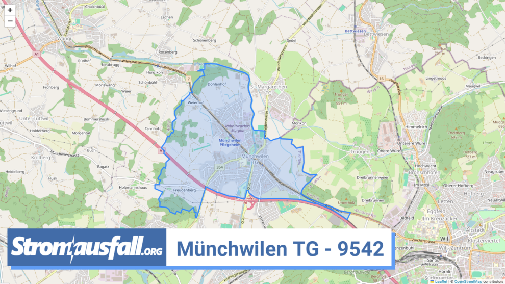 stromausfall ch ortschaft muenchwilen tg 9542