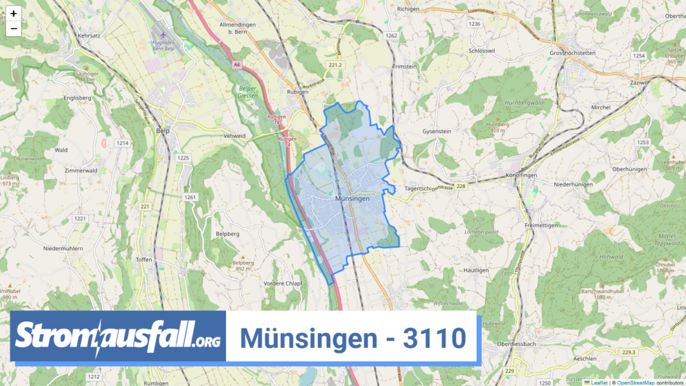 stromausfall ch ortschaft muensingen 3110