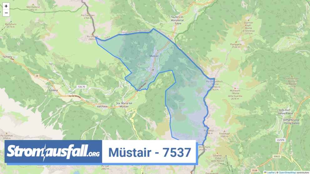 stromausfall ch ortschaft muestair 7537