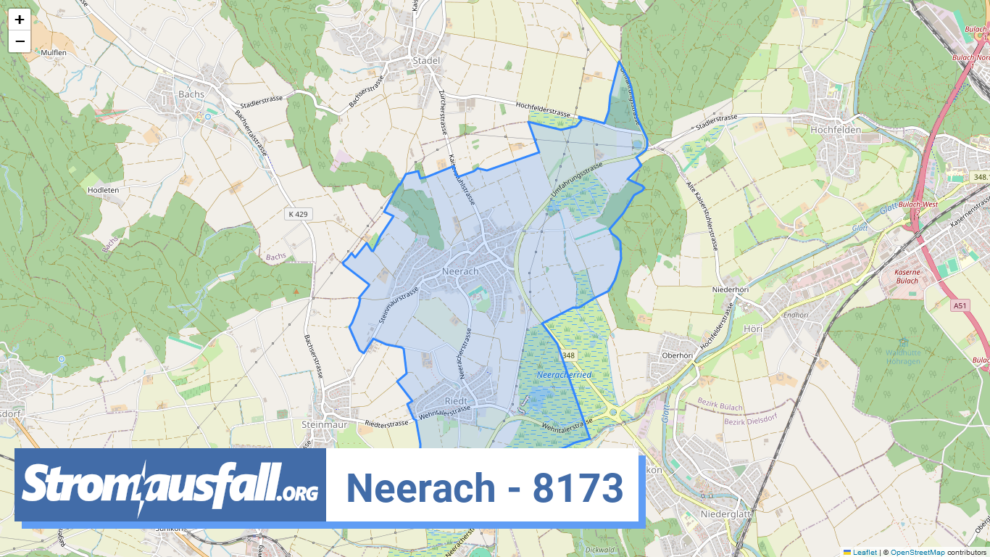 stromausfall ch ortschaft neerach 8173