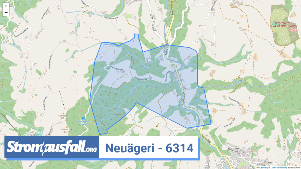 stromausfall ch ortschaft neuaegeri 6314