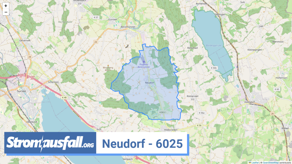 stromausfall ch ortschaft neudorf 6025