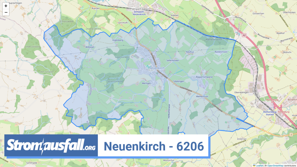 stromausfall ch ortschaft neuenkirch 6206