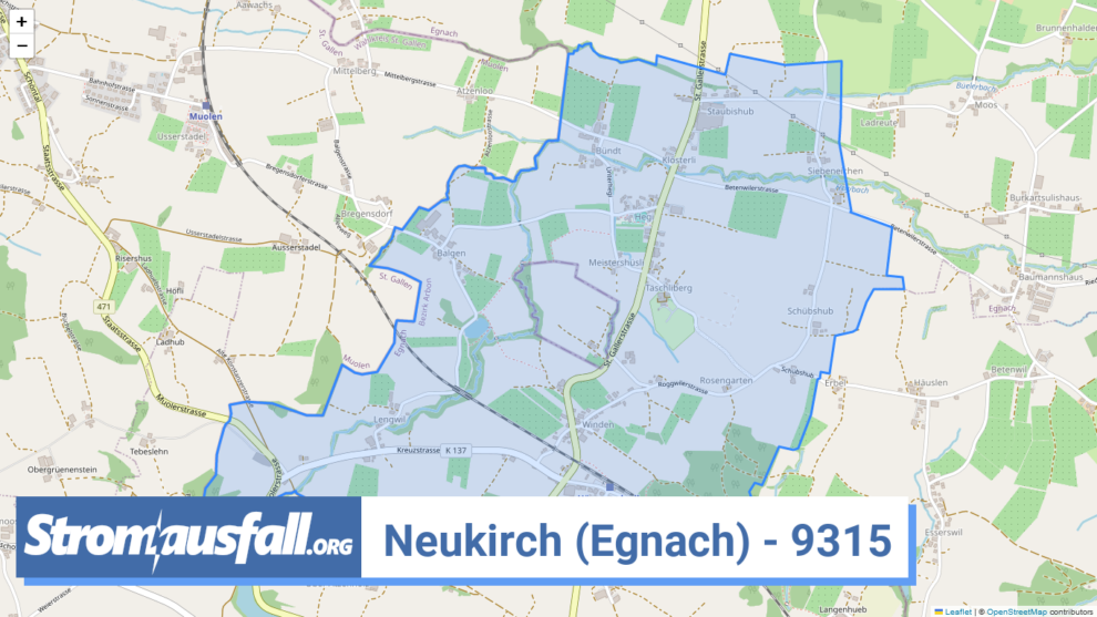 stromausfall ch ortschaft neukirch egnach 9315