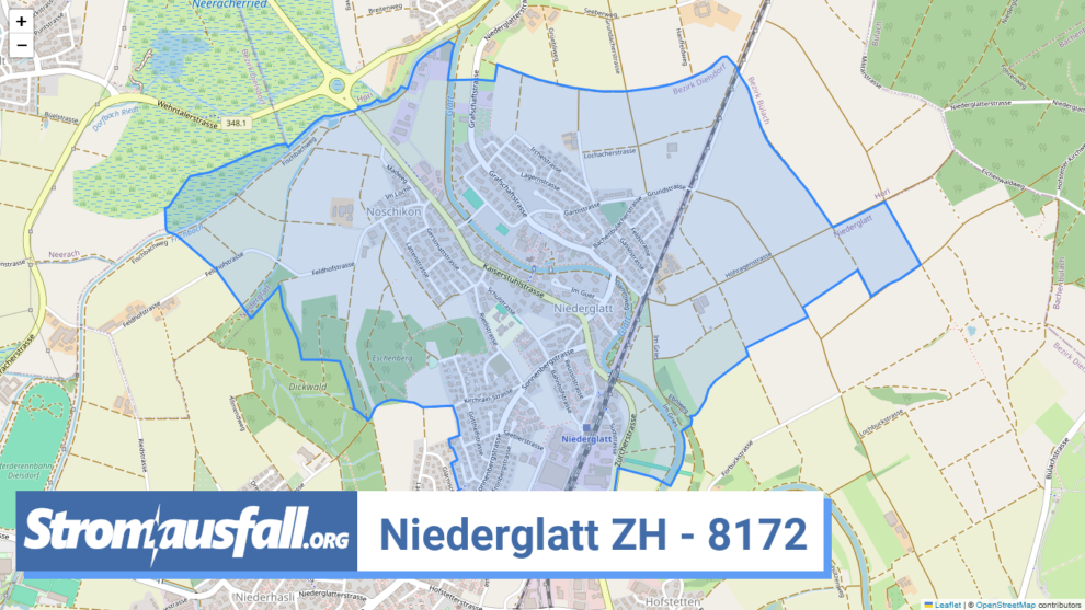 stromausfall ch ortschaft niederglatt zh 8172