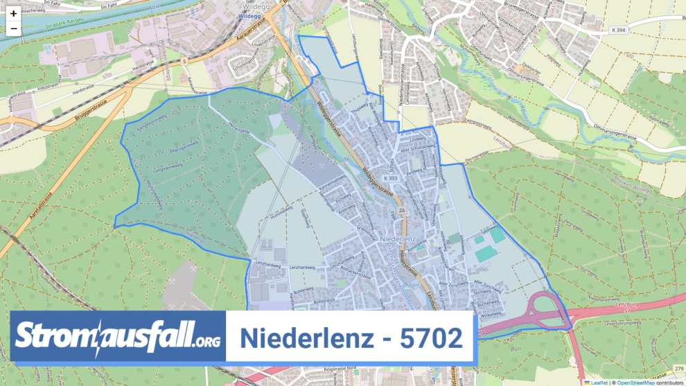 stromausfall ch ortschaft niederlenz 5702