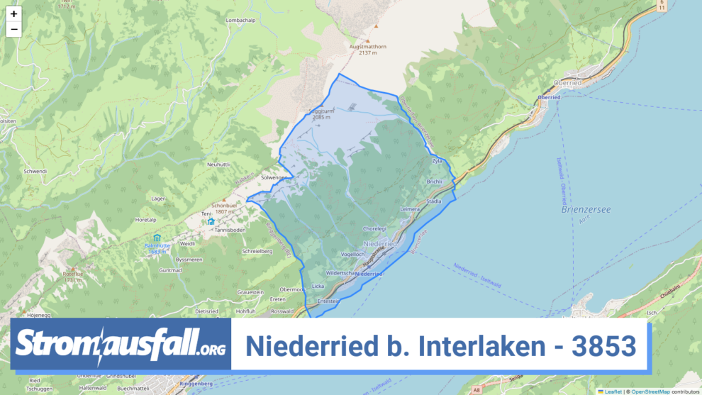 stromausfall ch ortschaft niederried b. interlaken 3853