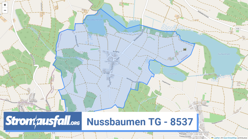 stromausfall ch ortschaft nussbaumen tg 8537