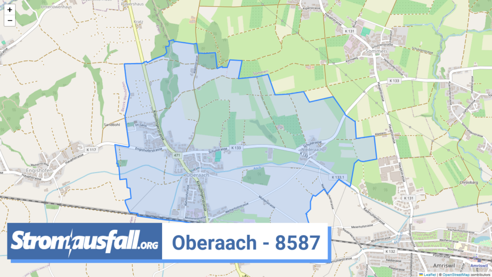 stromausfall ch ortschaft oberaach 8587