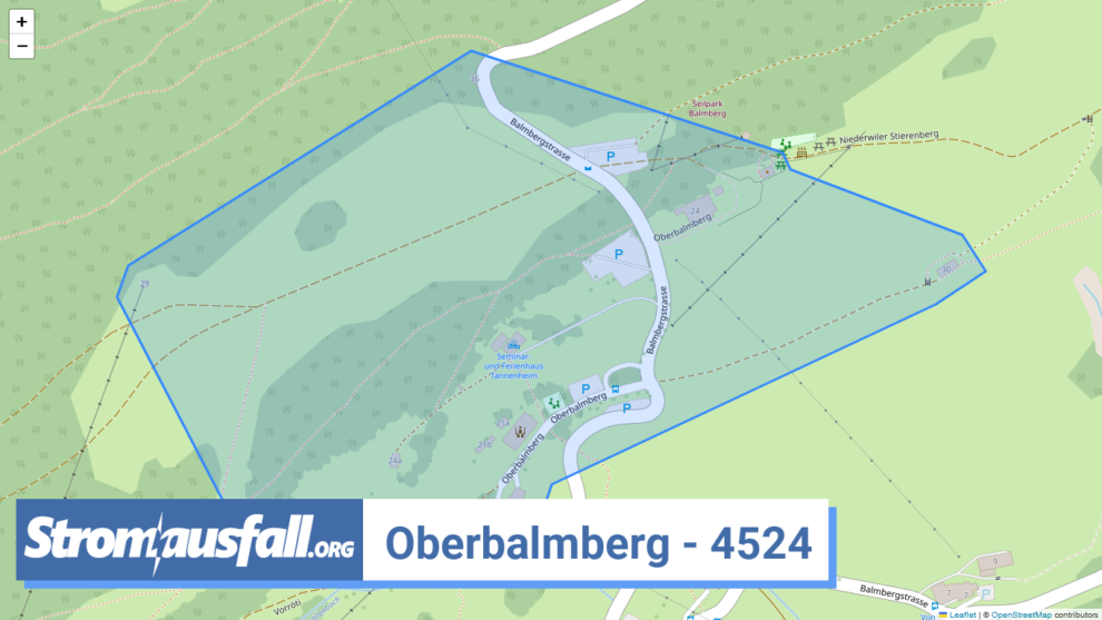 stromausfall ch ortschaft oberbalmberg 4524