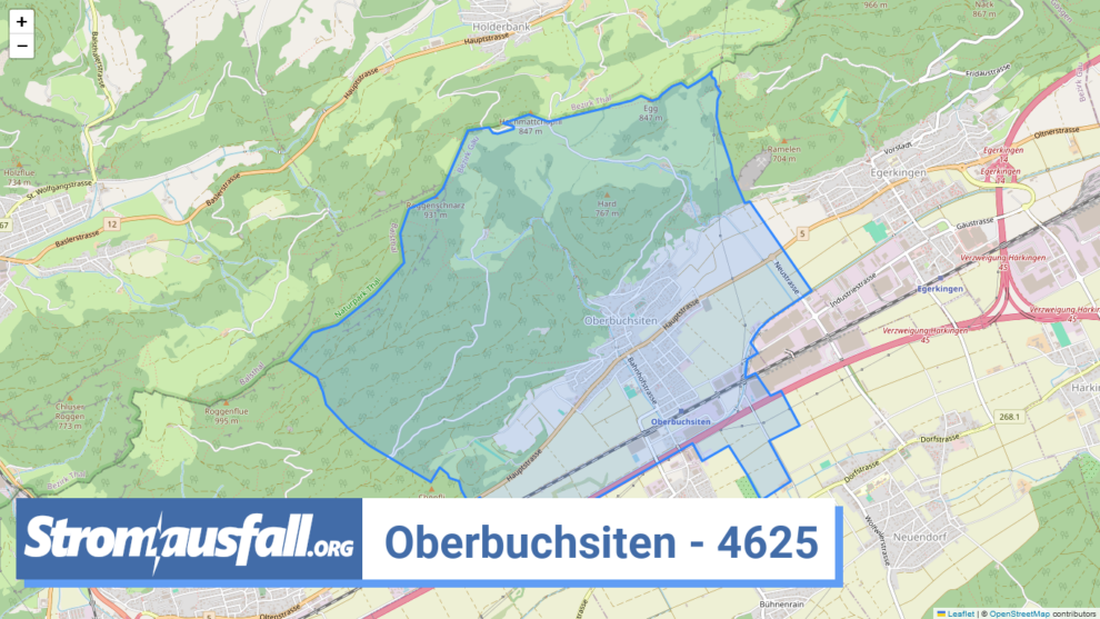 stromausfall ch ortschaft oberbuchsiten 4625