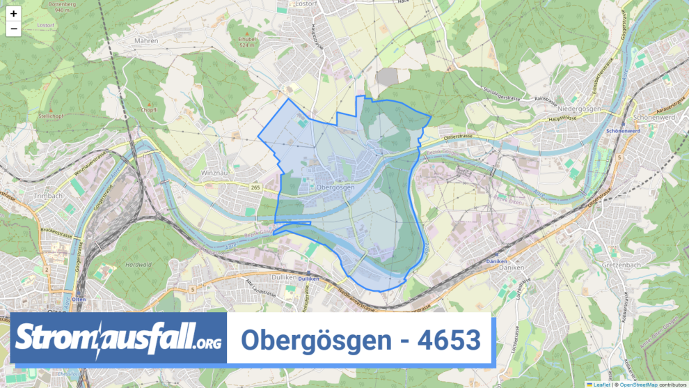 stromausfall ch ortschaft obergoesgen 4653