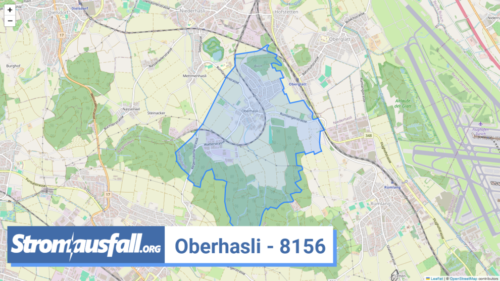 stromausfall ch ortschaft oberhasli 8156