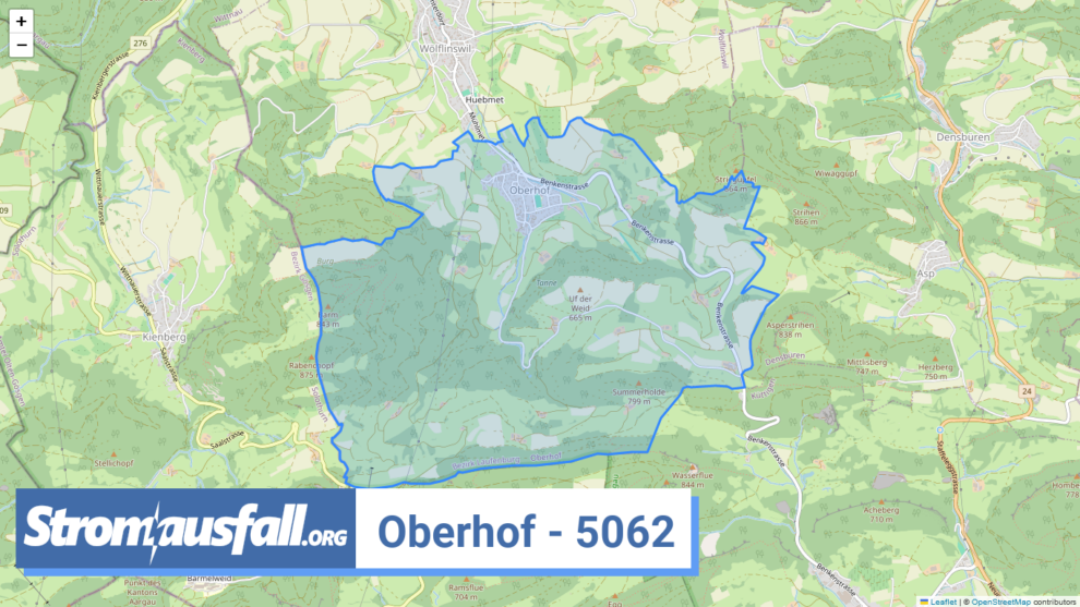 stromausfall ch ortschaft oberhof 5062