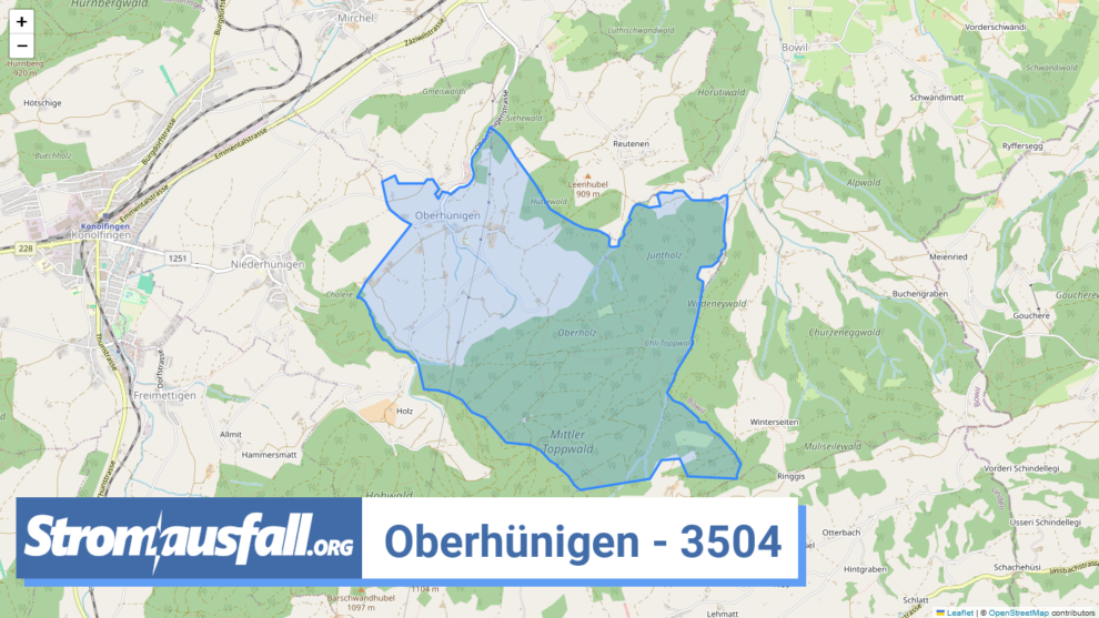 stromausfall ch ortschaft oberhuenigen 3504