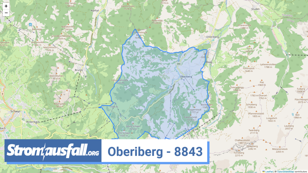 stromausfall ch ortschaft oberiberg 8843