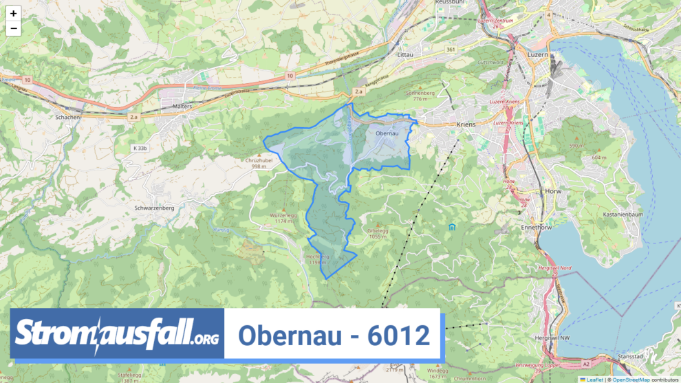 stromausfall ch ortschaft obernau 6012