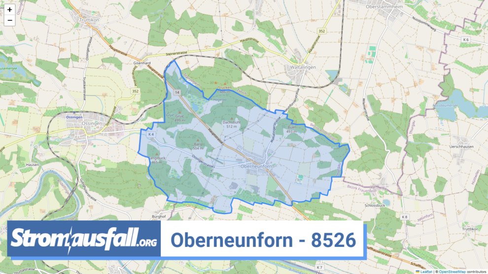 stromausfall ch ortschaft oberneunforn 8526