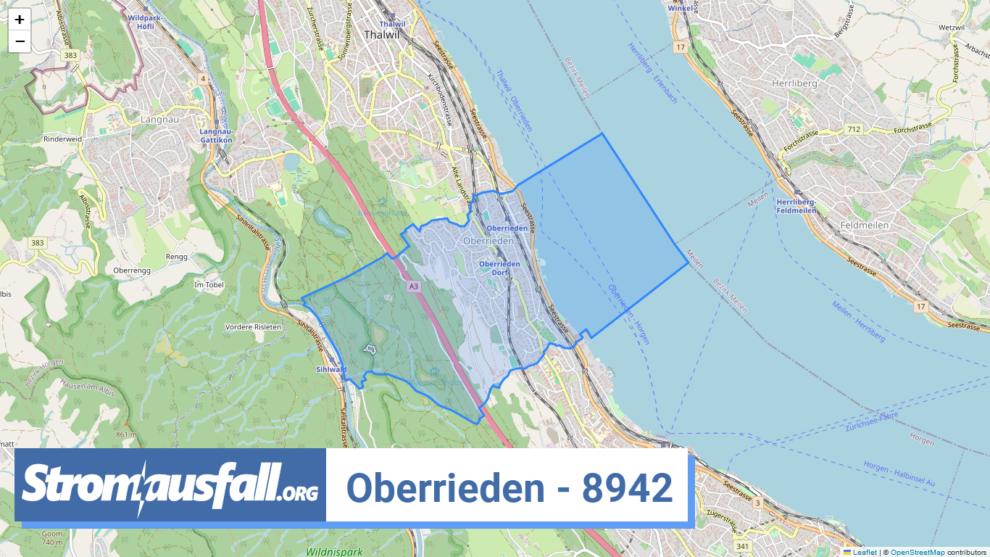 stromausfall ch ortschaft oberrieden 8942