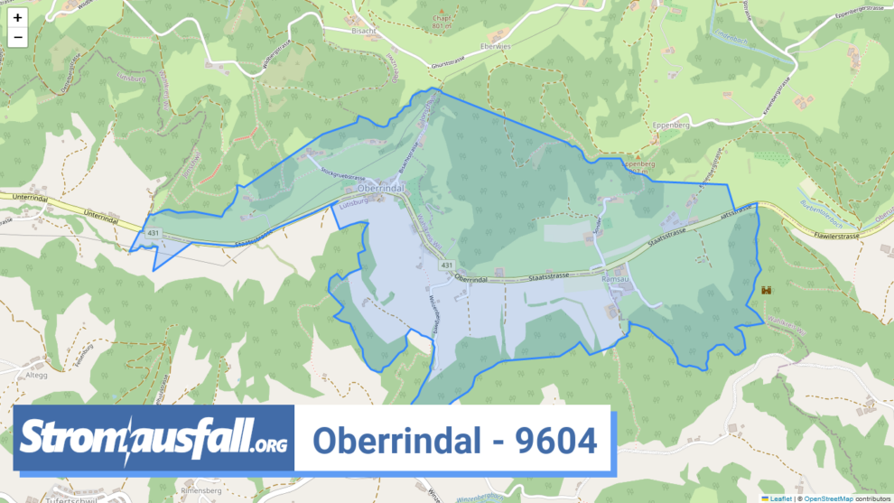 stromausfall ch ortschaft oberrindal 9604