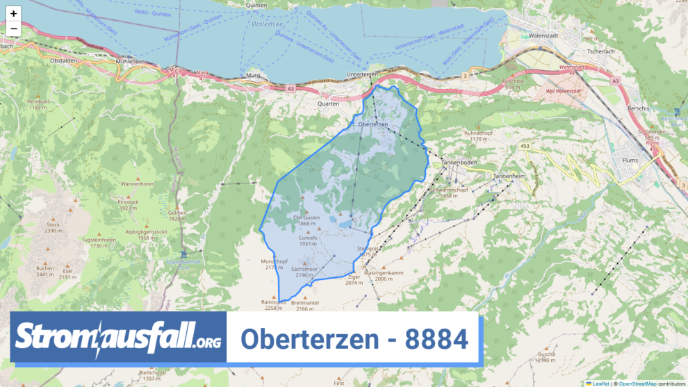 stromausfall ch ortschaft oberterzen 8884