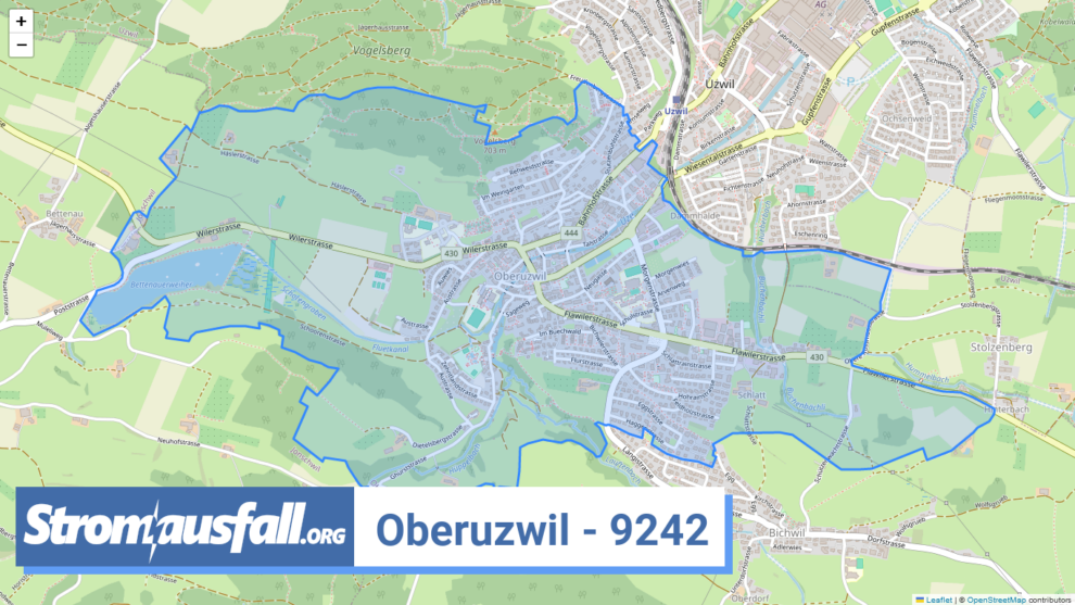 stromausfall ch ortschaft oberuzwil 9242