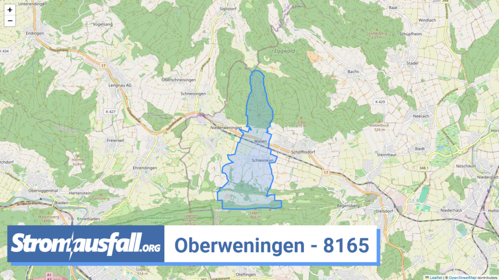 stromausfall ch ortschaft oberweningen 8165