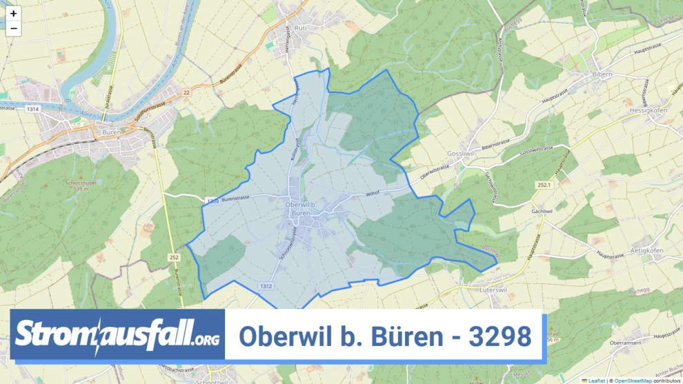 stromausfall ch ortschaft oberwil b. bueren 3298